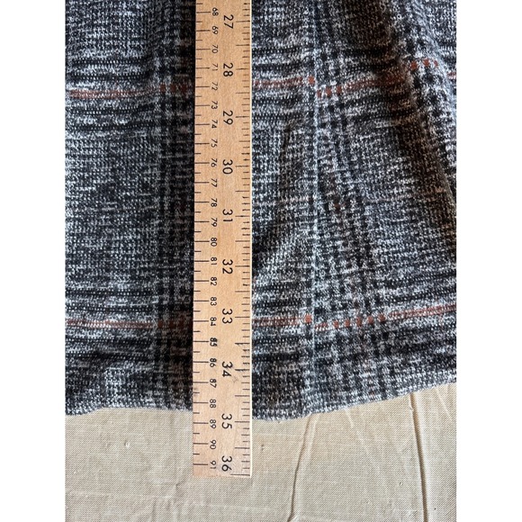 Philosophy Republic Clothing Plaid Double Breasted Long Blazer Jacket MENS LARGE - Picture 4 of 9